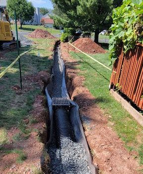 Commercial Drainage solutions in Central New Jersey